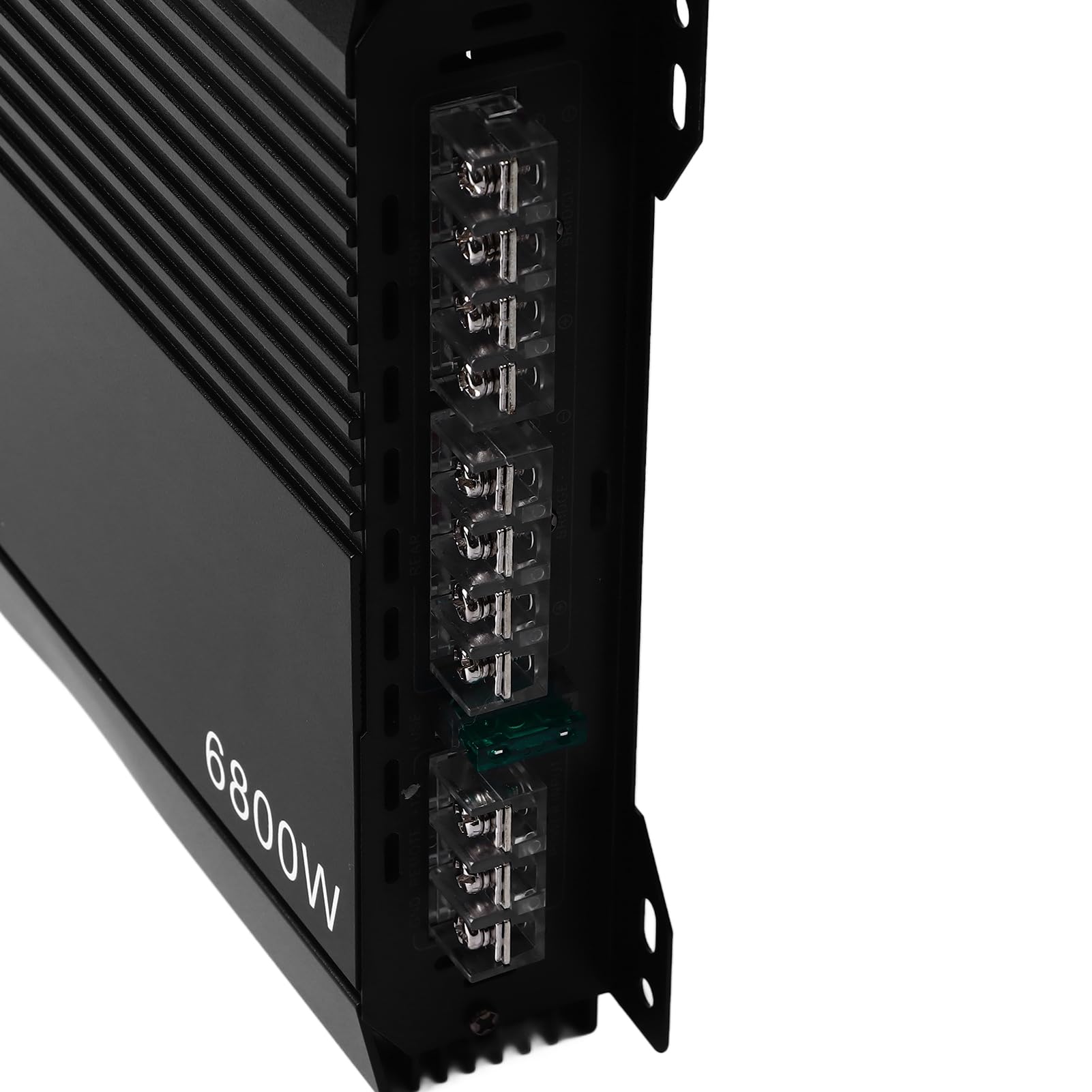 Amplificador de Potencia, Salida de Alta Eficiencia, Conexión Segura Estable de 4 Canales, Amplificador de Audio para Automóvil para Estéreo
