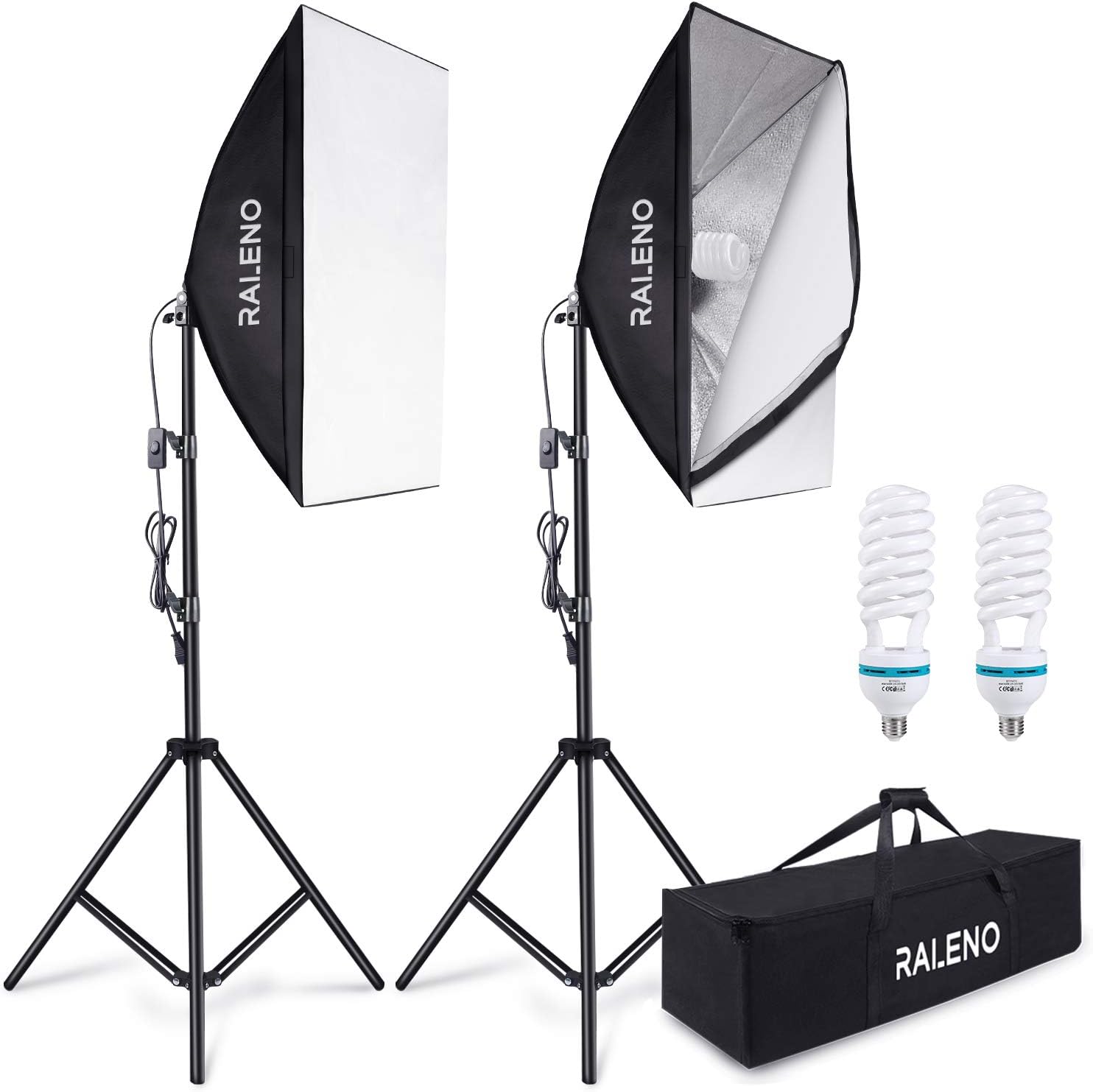 Multiblitz 1023573 | Set de 2 LED + trípode + softbox