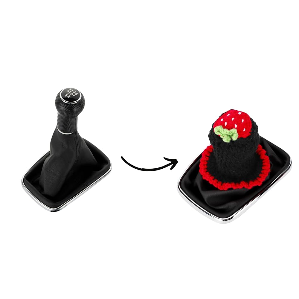 Amazon.co.jp: HOMEGYMFREE かぎ針編みシフトノブカバー