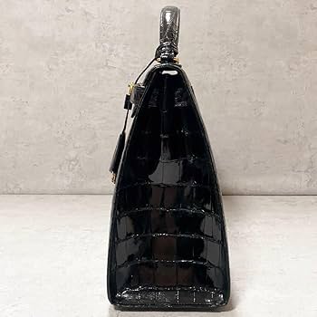 Amazon.co.jp: JRA認定 クロコダイル シャイニングクロコ