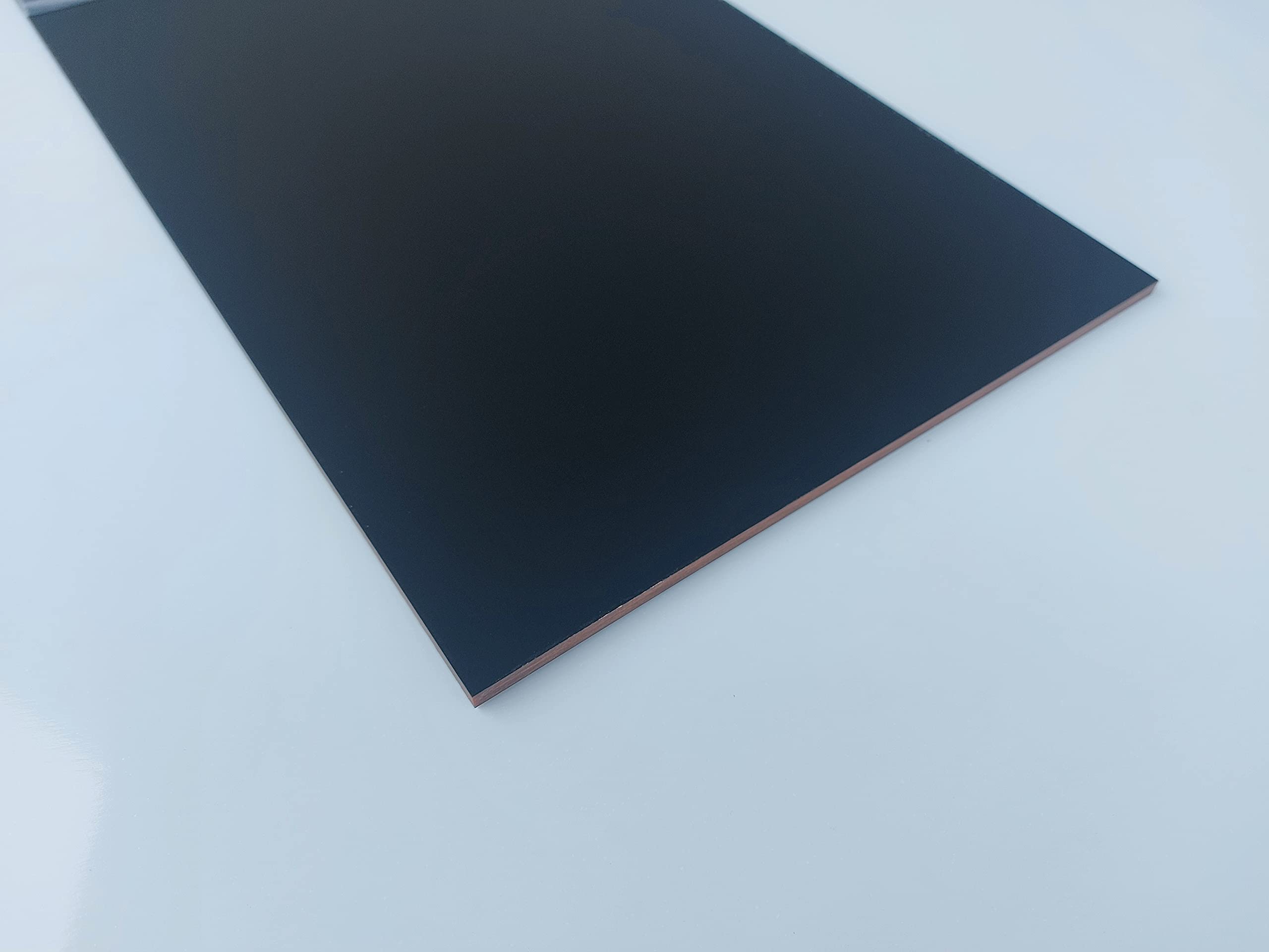 alt-intech Fassadenplatte Balkonplatte HPL Verschiedene Größen und Farben + Zubehör (1000 x 900 x 6 mm, Schwarz)