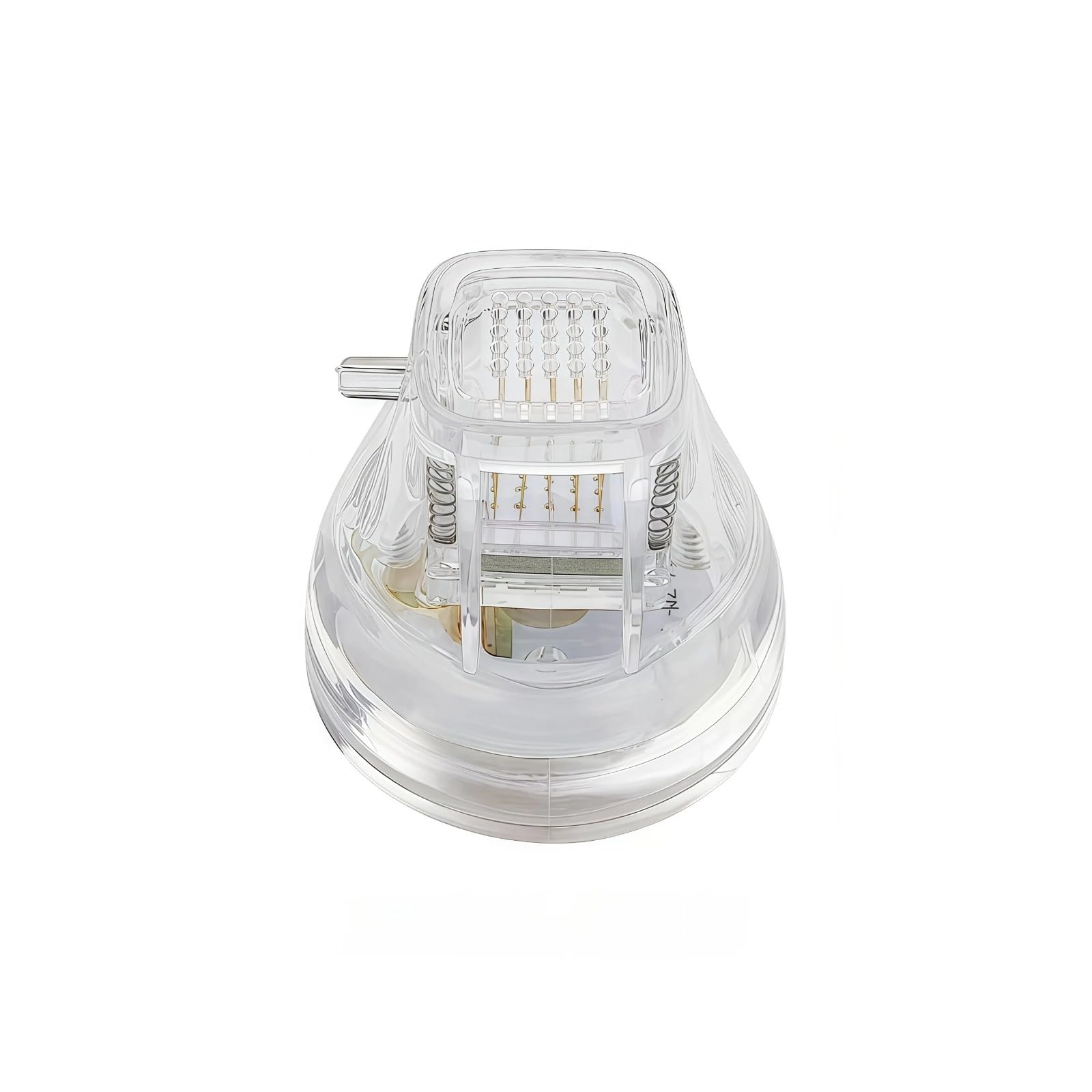 Cartuccia di microneedling avanzata per macchina di bellezza RF con testa in cristallo nano 10-25-64 pin, rassodamento e ringiovanimento della pelle professionale per uso viso e corpo