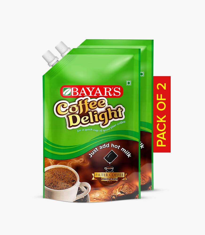 Bayars Coffee Delight Premium, Ready to use Filter Coffee Decoction, 80% Coffee 20% Chicory, 200 ml Pack of 2 (B0764FCNXC) Amazon Price History, Amazon Price Tracker