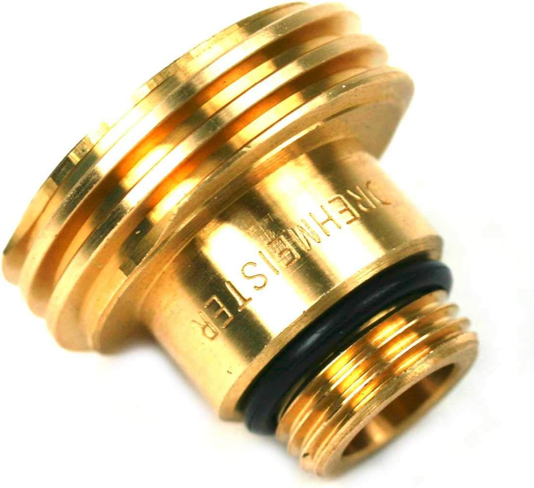 Acme tank adapter, diameter: 22 mm, short, brass (1 3/4 inches x 21.8 inches), LPG, GPL