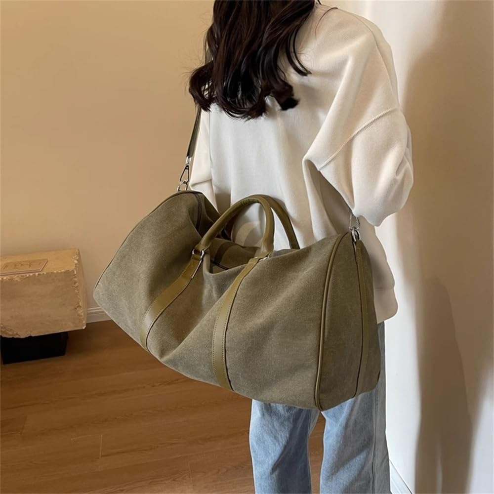 Bolso de Viaje para Mujer Bolsa de Equipaje Lona Mano for Viajes Negocios for Hombres para Viajes Diarios