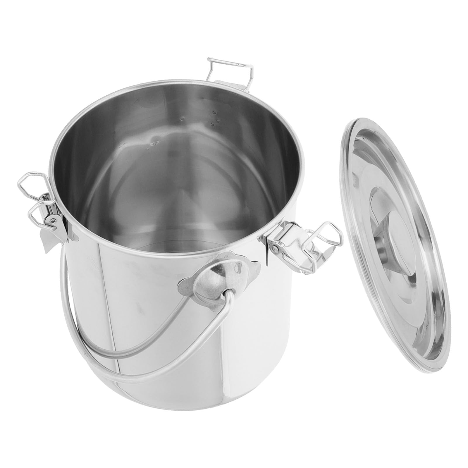 Seau étanche en acier inoxydable pour stockage de cuisine hermétique