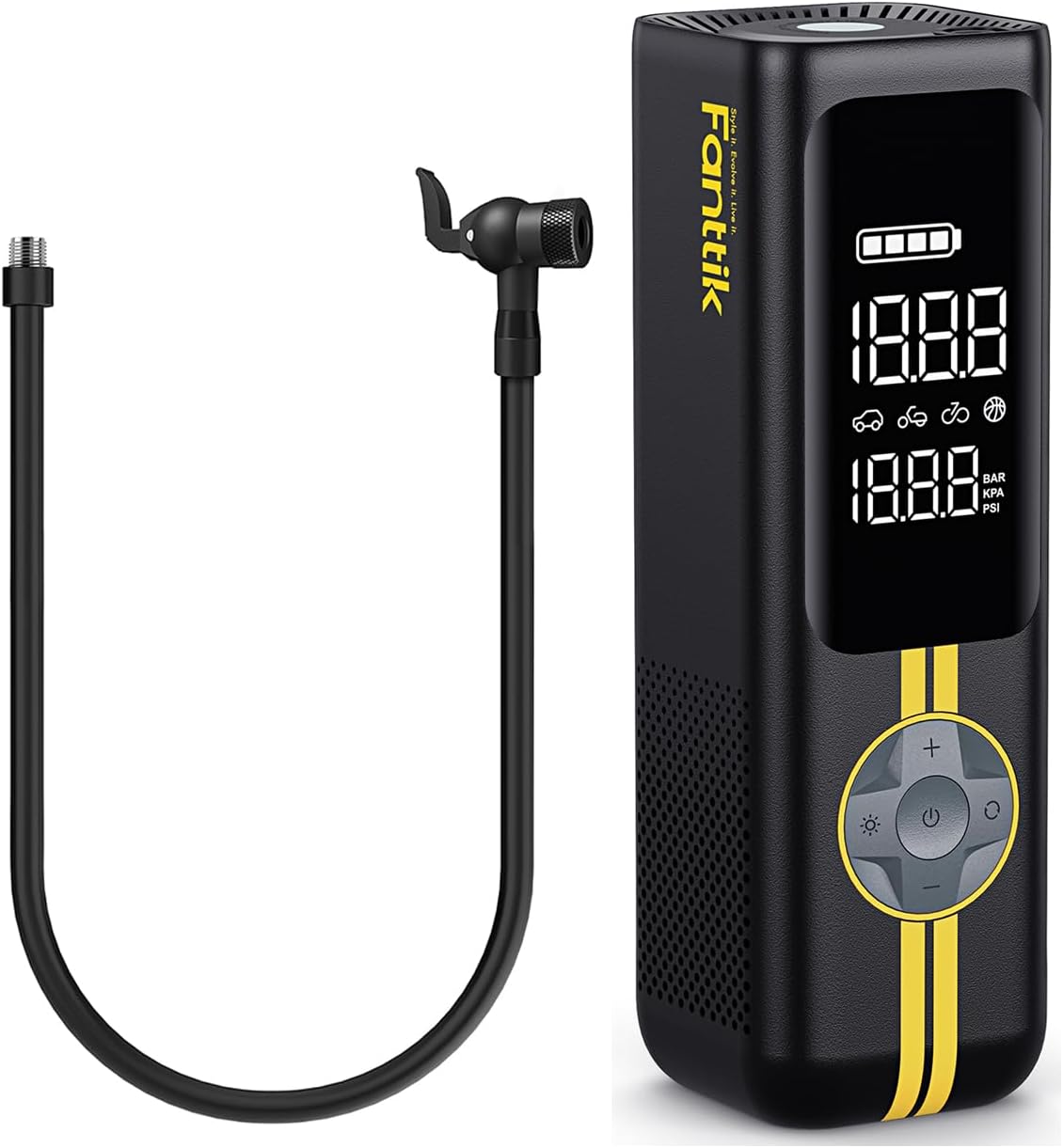 Fanttik X8 APEX Tire Inflator & Tire Inflator Hose Adapter