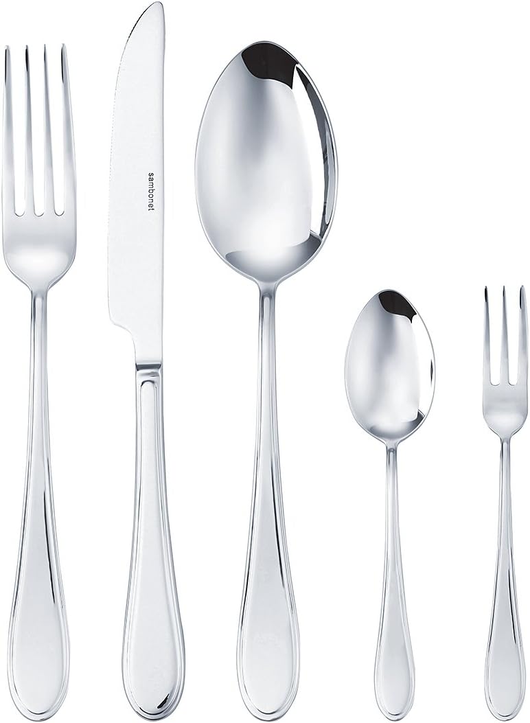 set di posate per 12 pesanti