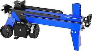hykolity 6.5 Ton Log Splitter, Wood Splitter Electric Powered 15-Amp with Hydraulic Ram, Electric Firewood Splitter