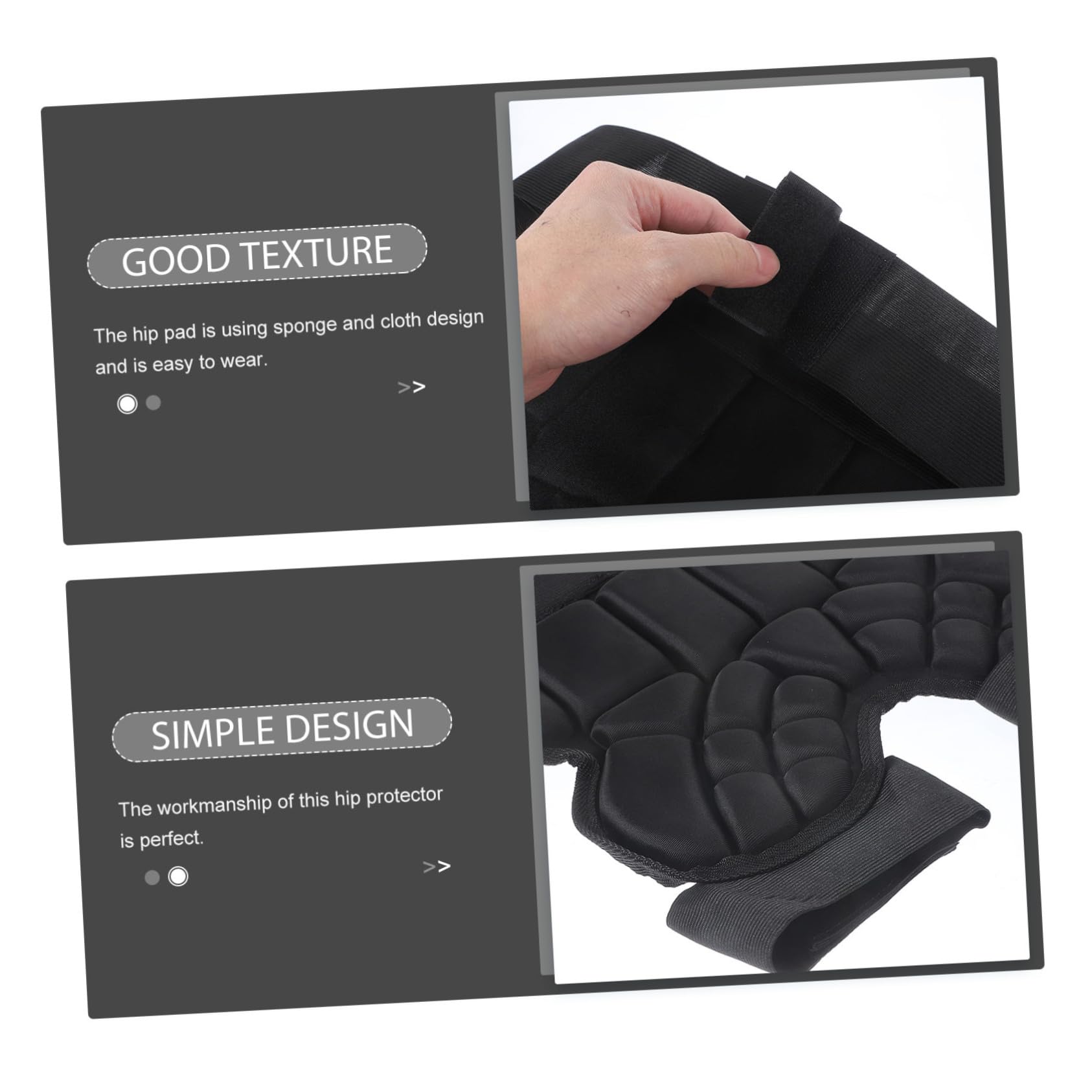 NAMOARLY Ice Skating Pants Children's Nap Pad Children Skating Hip Pad Butt Protector Skating Butt Pads Roller Skating Hip Protector Children Hip Pad Thicken Children's Products Toddler