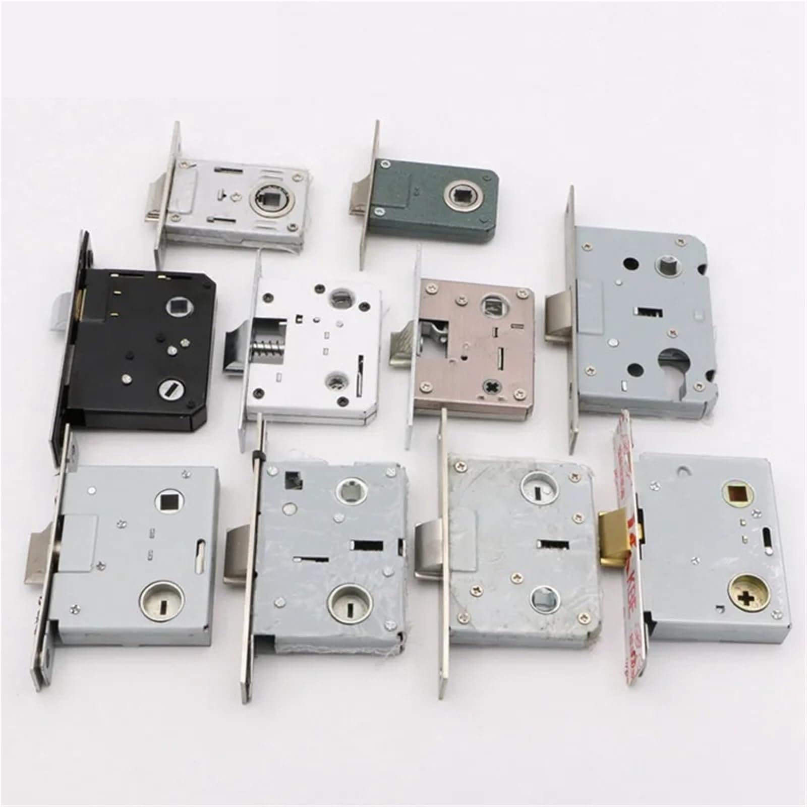 Sxolcoufoh Lock F Single Tongue Mortise Lock Cylinder 5050 5045 5040 1Pcs(Lock F)