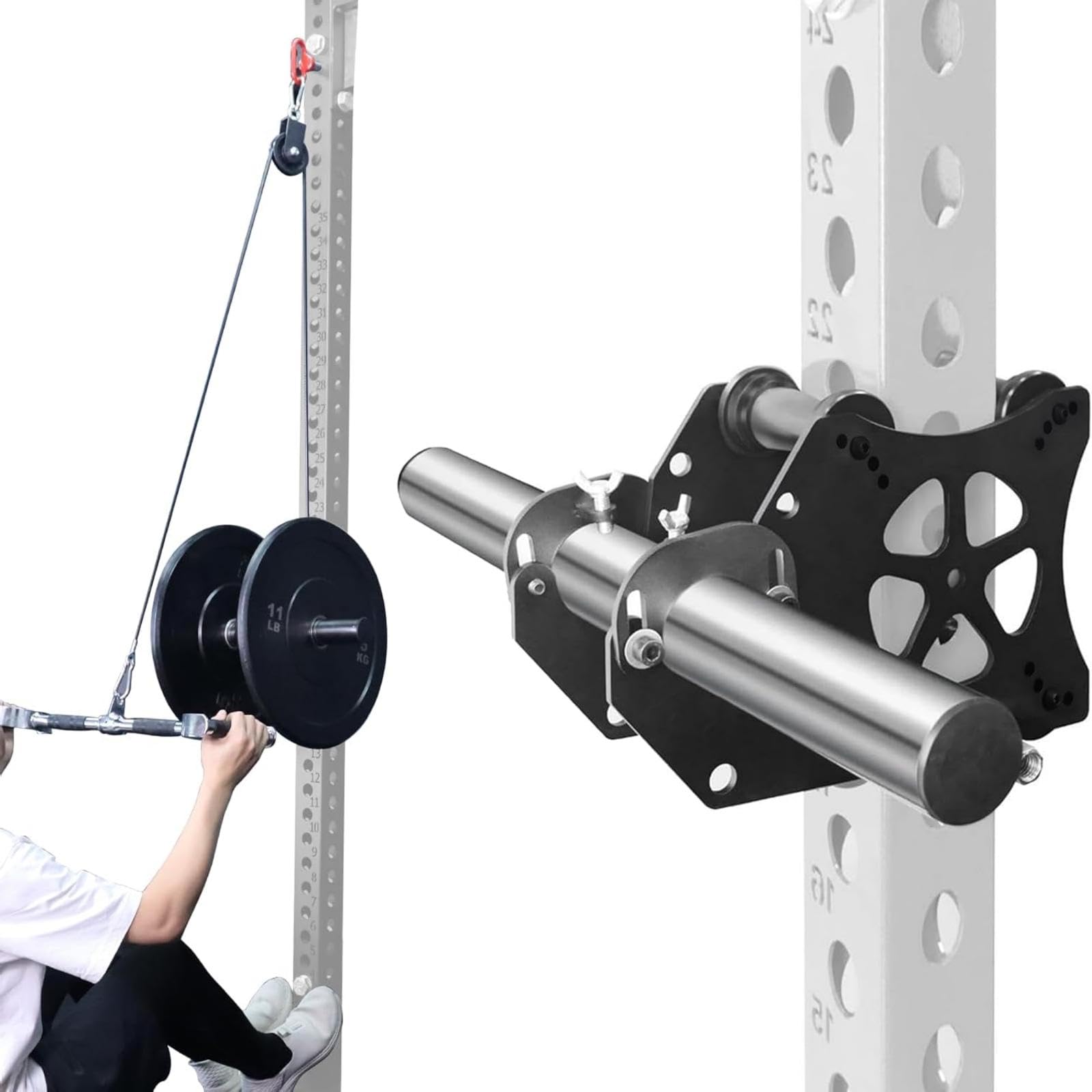 AHTAPFON Pulley Seilzugsystem für das Fitnessstudio Smith Trizepsmaschine Trainingsgeräte Kabelrolle Fitnesszubehör