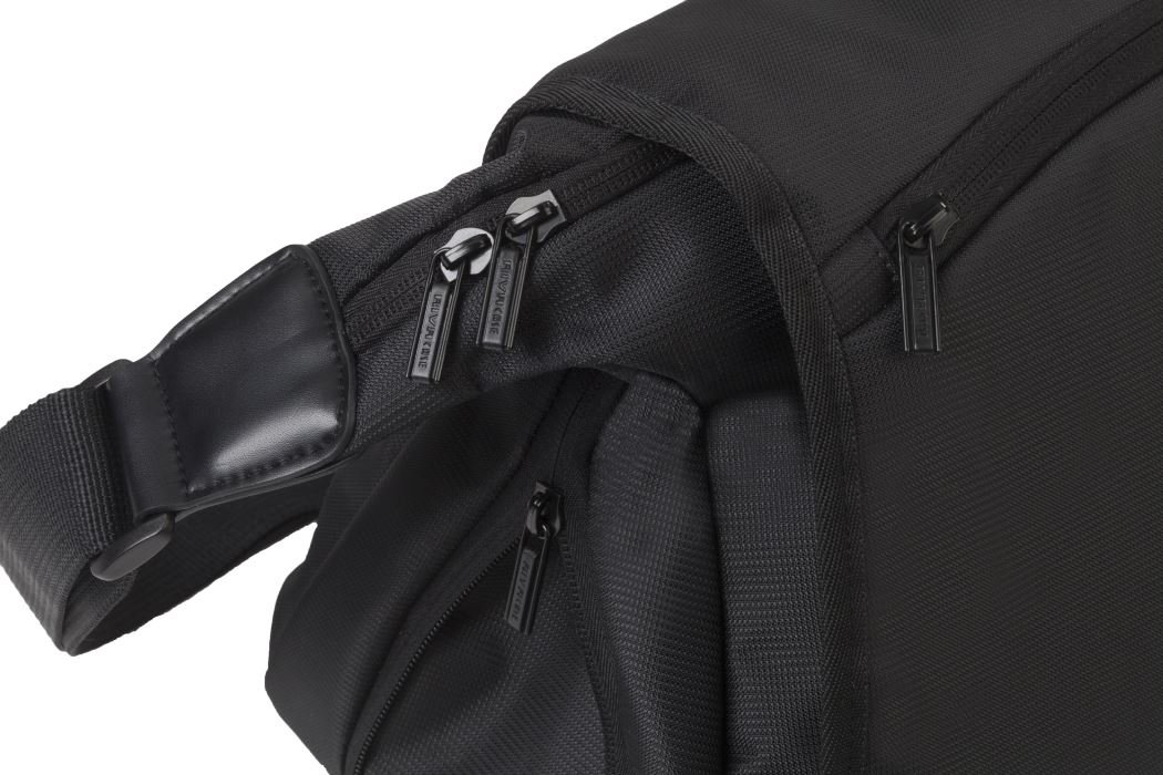 RIVACASE 7450hochwertige gepolsterte SLR Foto- Kamera- Tasche für DSLR Kameras und Zubehör, kompatibel mit den meisten Spiegelreflexkameras / schwarz grün