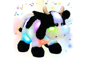Singing Soother Cow: Light-Up Musical Plush for Sleepy-Time Snuggles