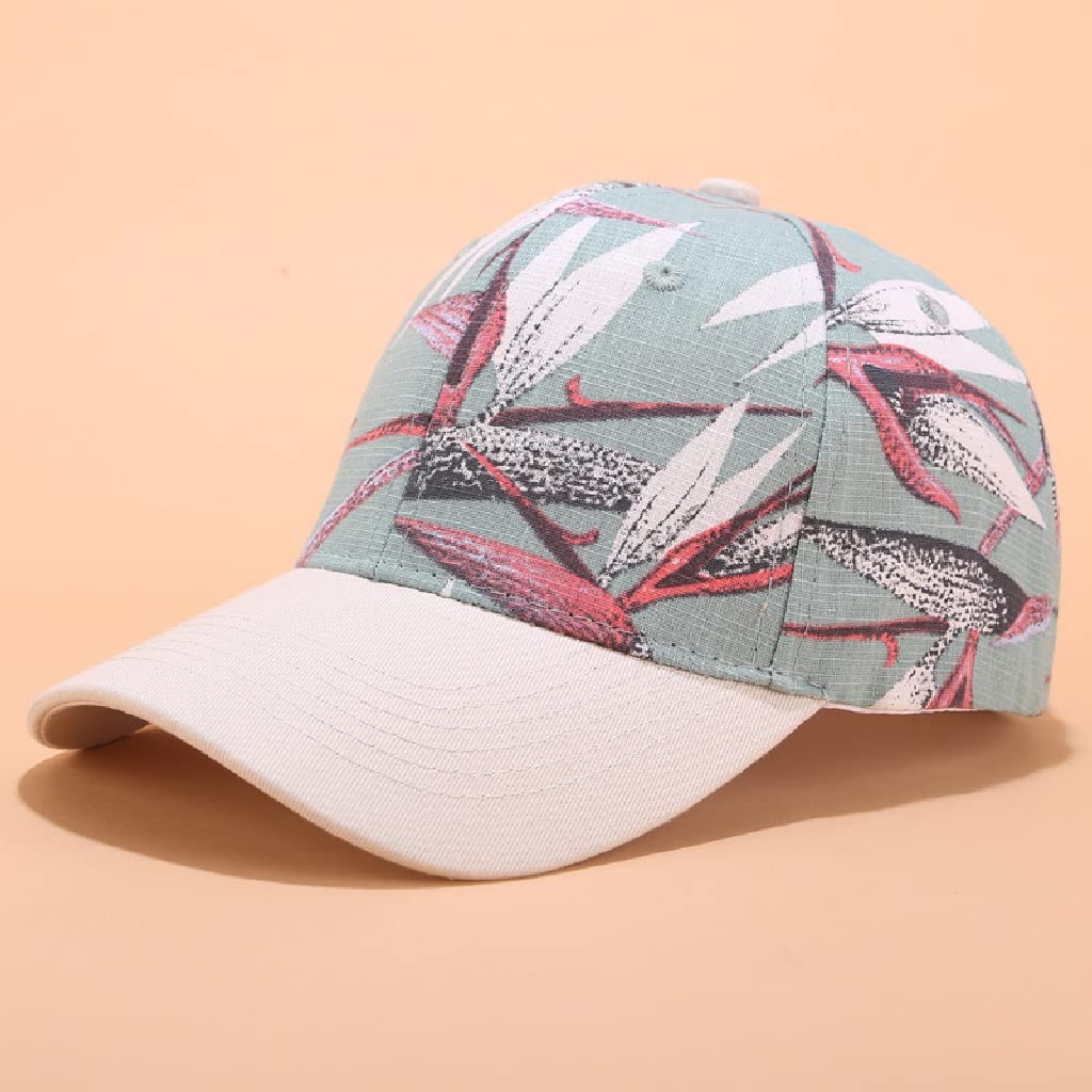 Nueva Gorra de béisbol para Mujer, Sombreros para el Sol con Bordado de Flores, Gorras con Visera Ajustable para Primavera y Verano para niñas