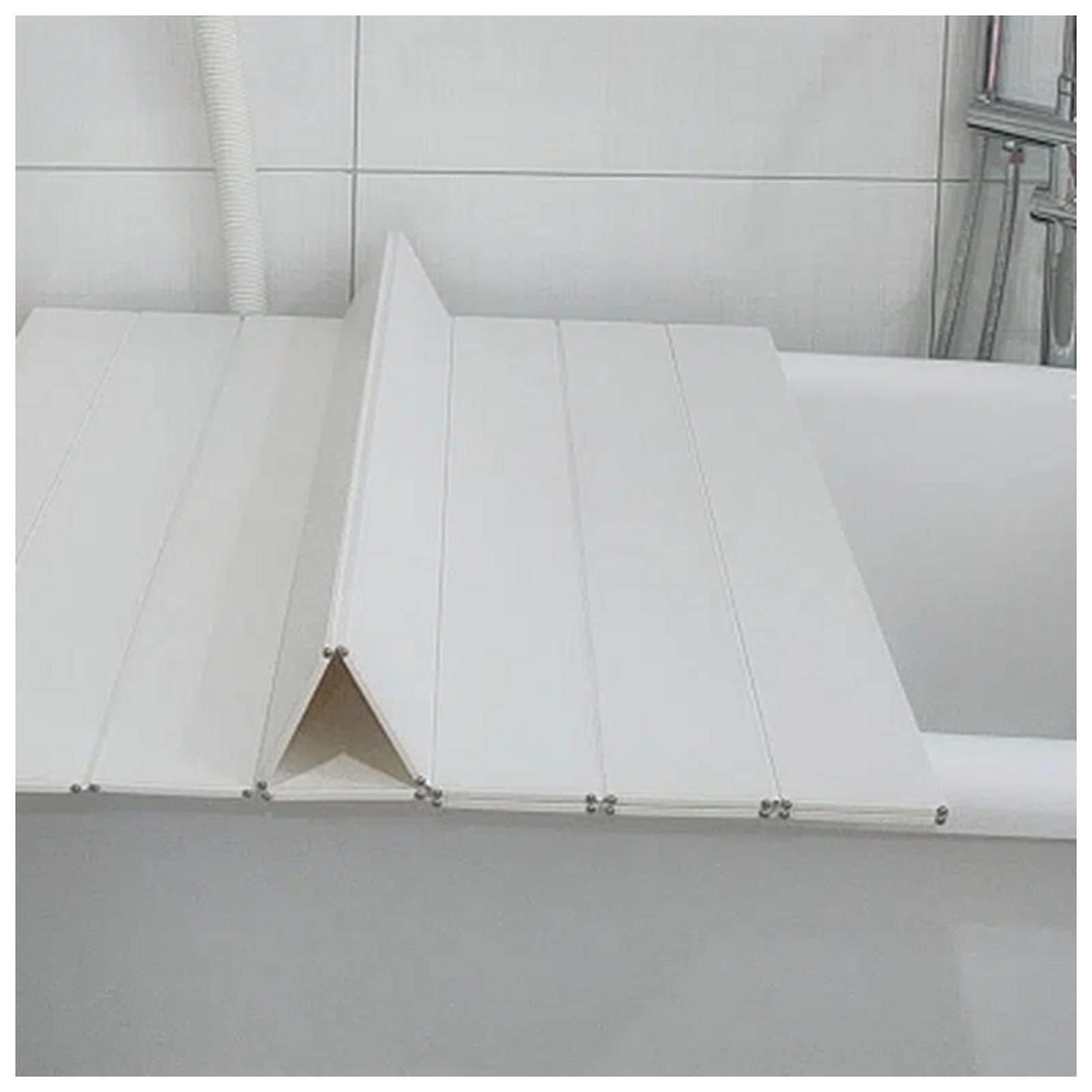Opvouwbare stofdichte badkuipafdekking PVC badkuipisolatie Waterdichte kunststof badkuipafdekking for Home Spa-badframes(80x180x0.6cm