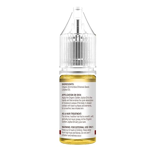 Miniatura 7 de BodyJ4You Cuidado posterior de piercing de aceite de jojoba  Medidores de oreja estirados, nariz, tabique, labio, vientre  Hidratante natural para