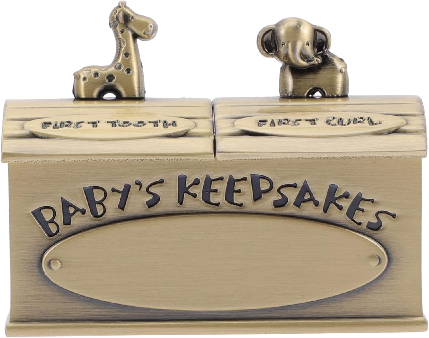 SUPVOX Teeth Storage Box Metal Keepsake Organizer Boy Girl Safe for Boys Girls Sturdy