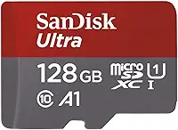Cartão de Memória MicroSDXC 128GB Sandisk 100mb/s A1 classe 10 Smartphone Tablet Gopro Drone Camera