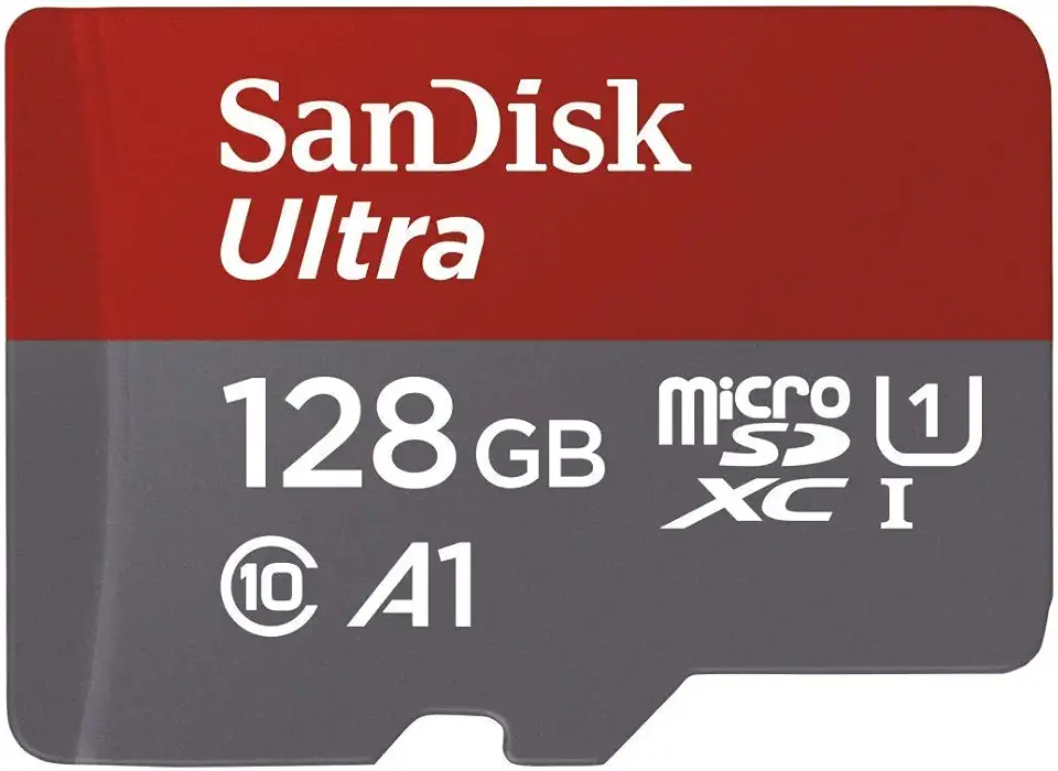 Cartão de Memória MicroSDXC 128GB Sandisk 100mb/s A1 classe 10 Smartphone Tablet Gopro Drone Camera