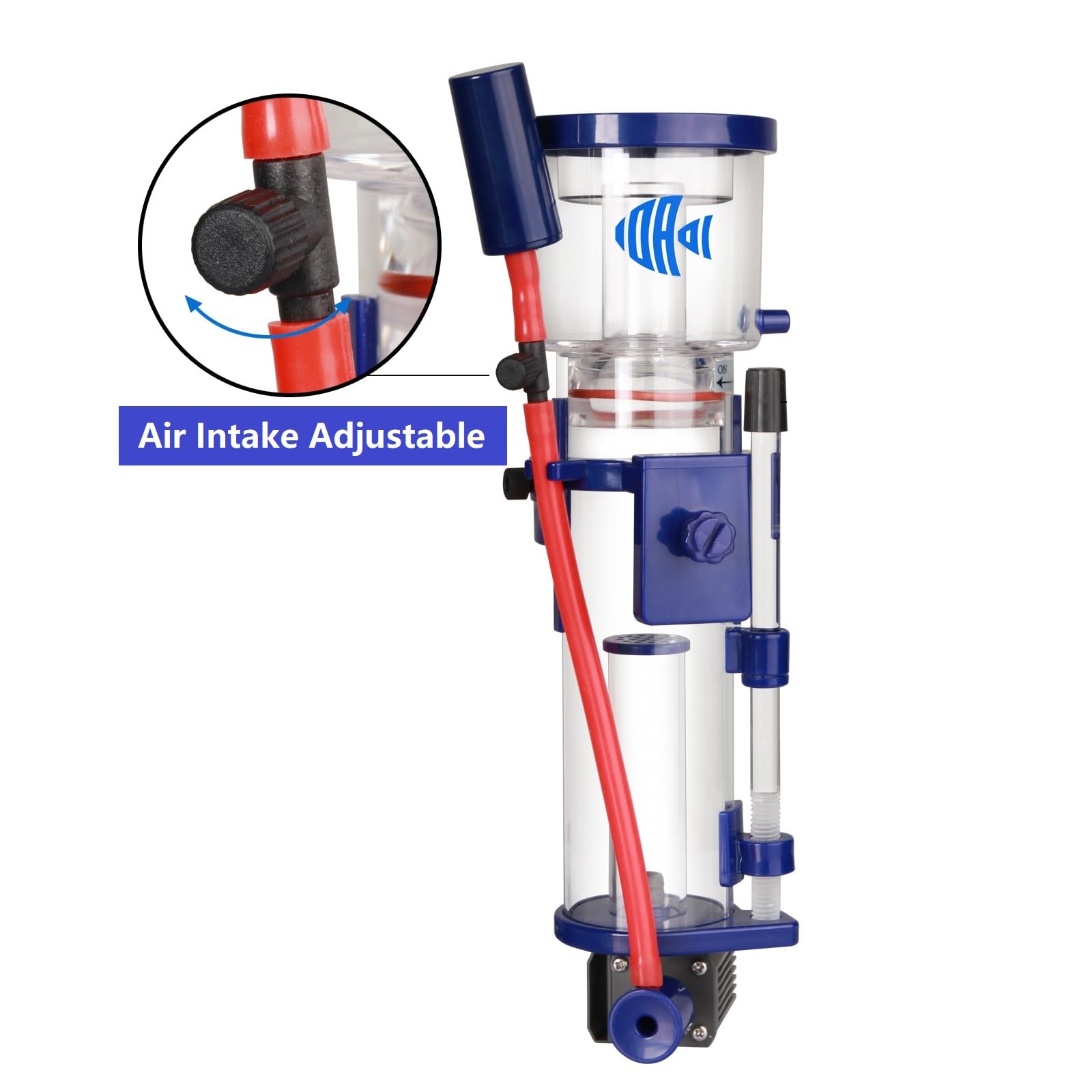 スキマー　Skimz LEOPARD SL183DC-4000 Nano Protein Skimmer for Saltwater Aquariums, DC Pinwheel Pump for