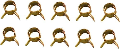 Miniatura 4 de PRO BAT 9.85 pies de longitud elástica de 0.2 pulgadas de diámetro interior de línea de combustible+8 abrazaderas de manguera de 0.35 pulgadas de