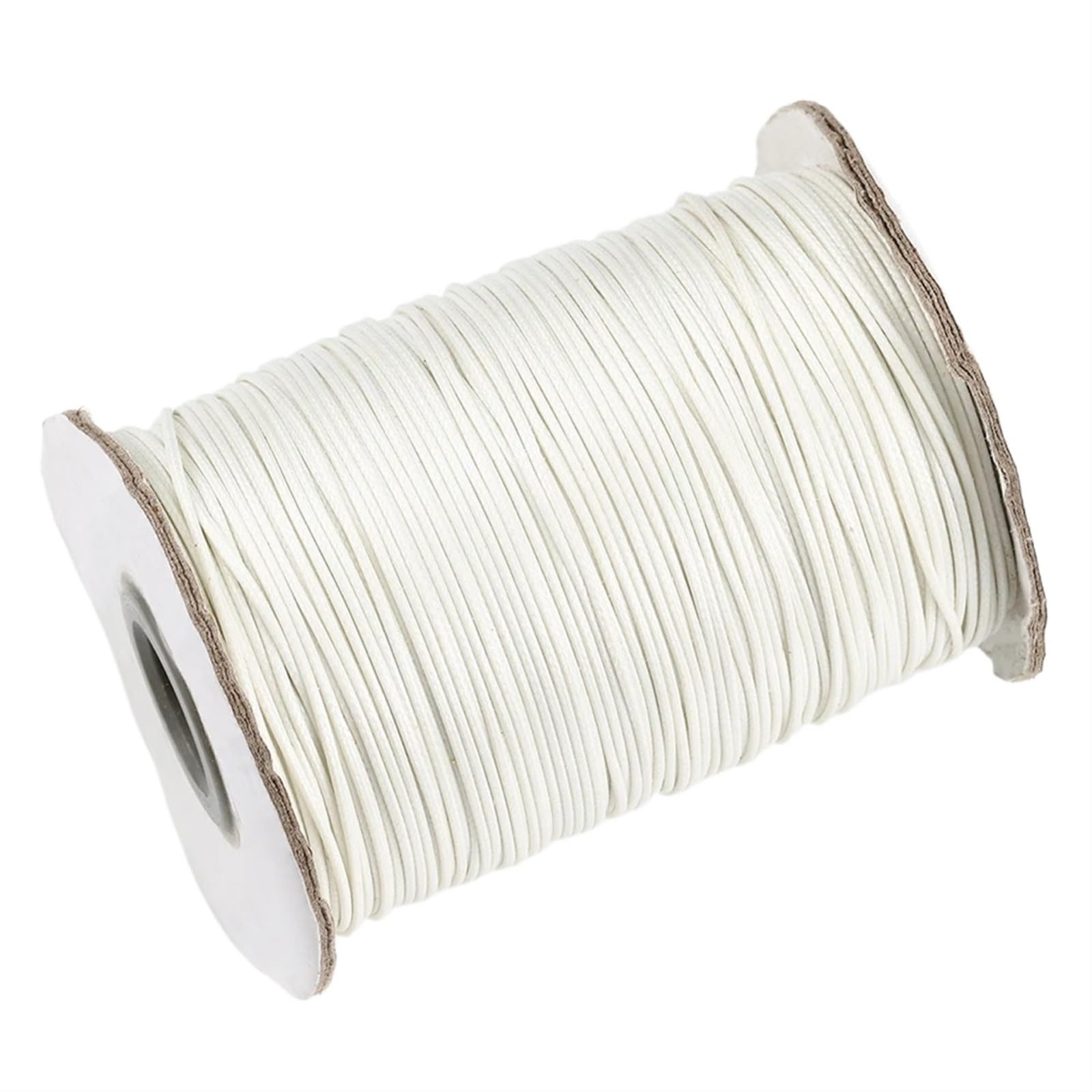 Braided Leather Rope Leather Cord Waxed Cotton Thread Strings Necklace Bracelets Rope for Jewelry Making DIY Findings 10 Yard 1mm 1.5mm 2.0mm