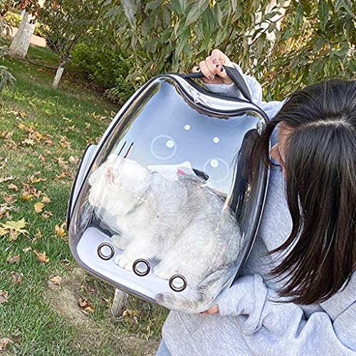 Daypack, BAXIXINGYUNMU Pet Carrier Mochila, Mochila de Bolha Impermeável, Gatos e Cachorrinhos