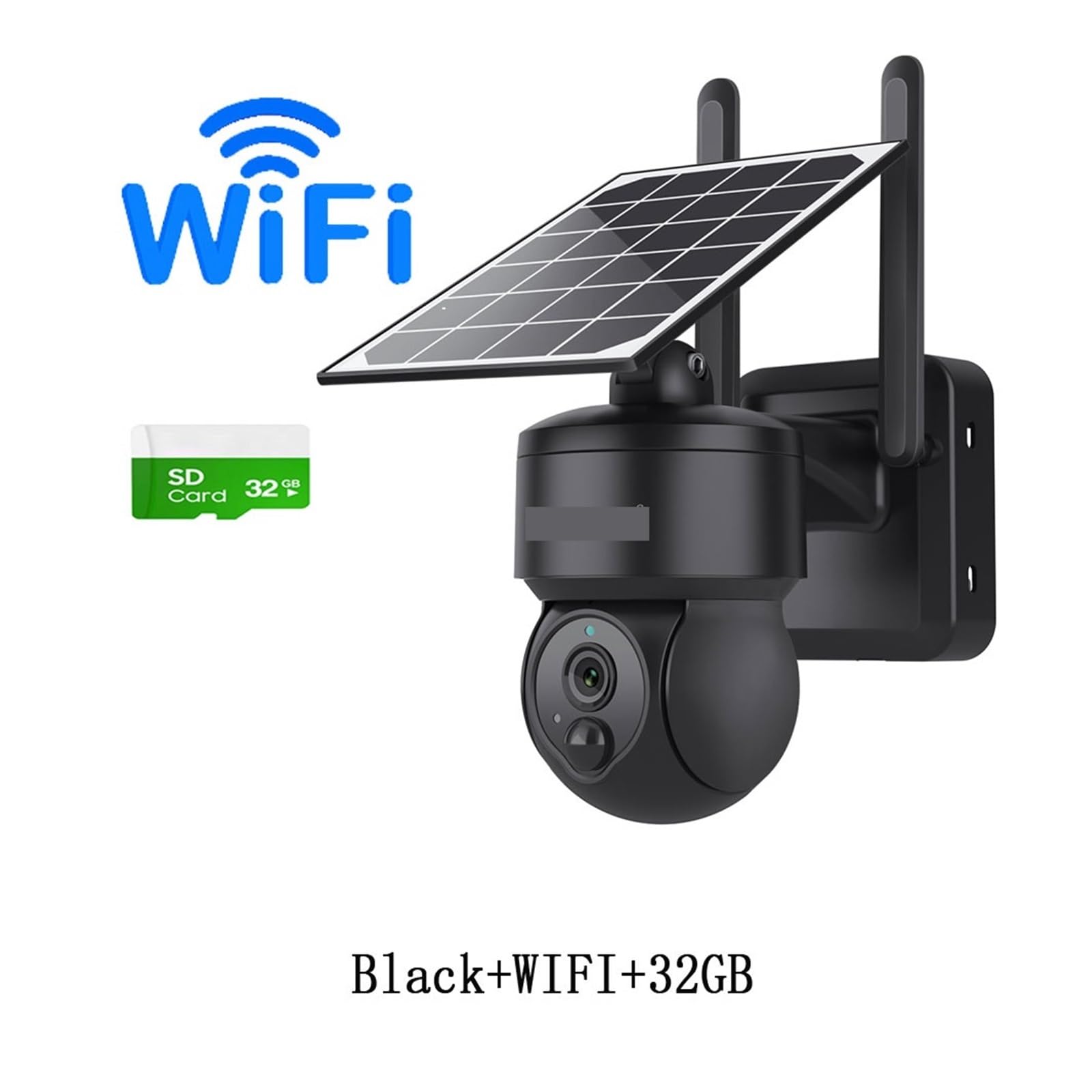 Caméra de sécurité Solaire WiFi PTZ 3MP