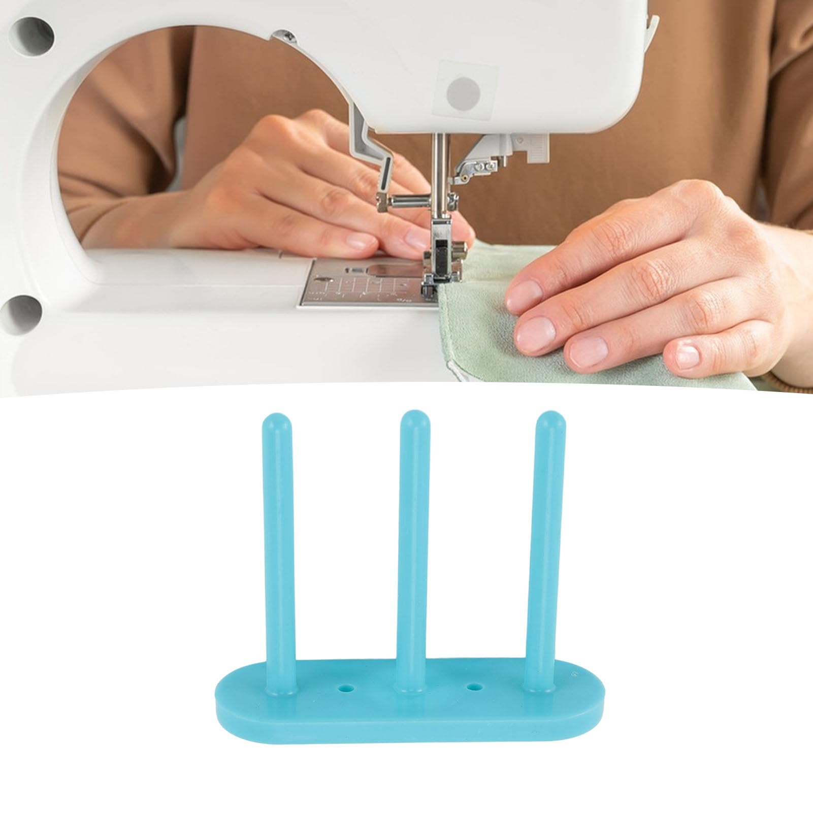 Supporto per bobina per macchina da cucire forte assorbimento magnetico Storage Organizer per bobine per macchine da cucire industriali a punto annodato  15