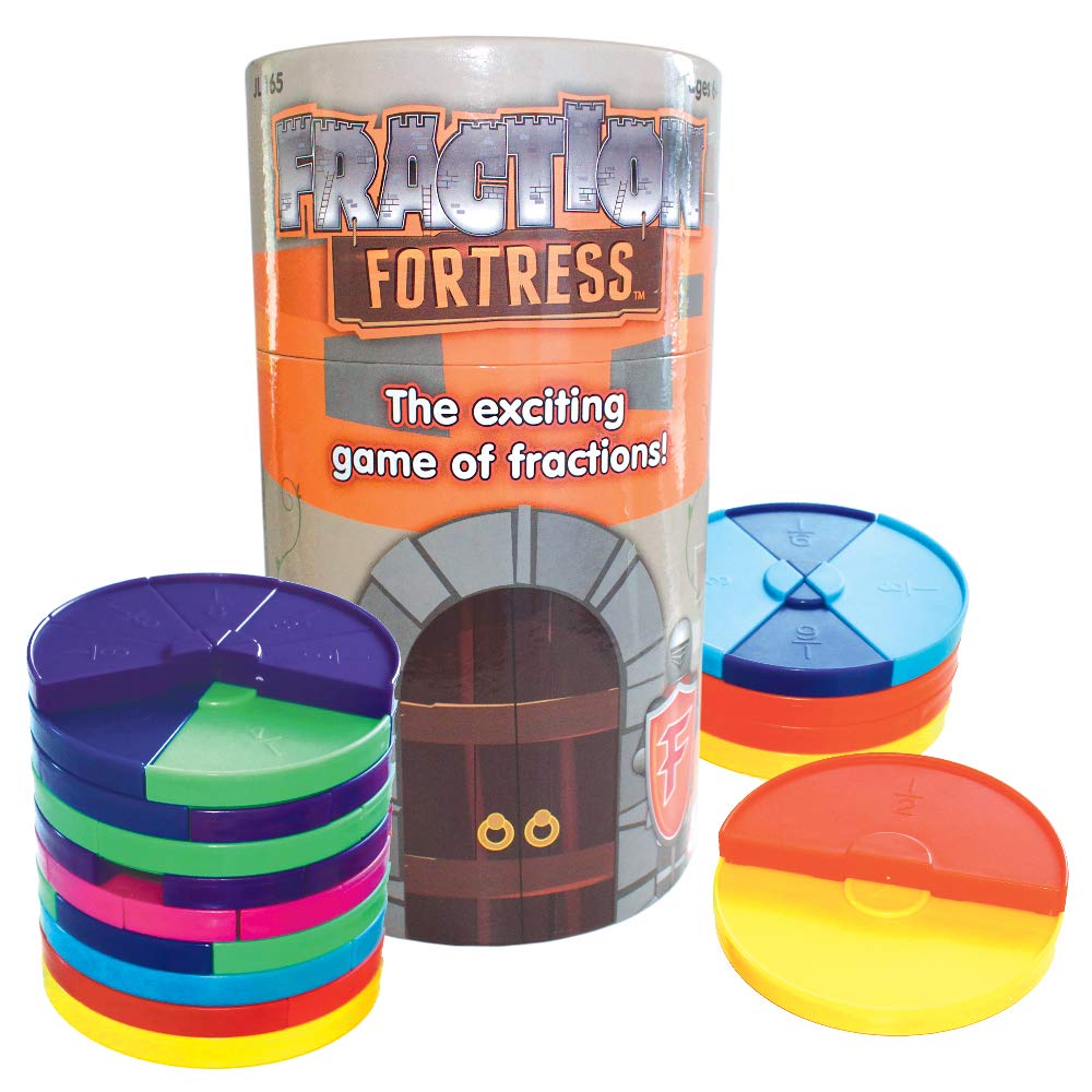 Junior Learning Fraction Fortress Board Games
