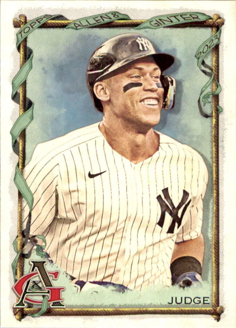Amazon.com: 2023 Topps Allen & Ginter #69 Aaron Judge New York