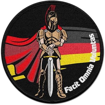 Patch Facit Omnia Voluntas KSK German Army Unit Special Company 9 cm #40672