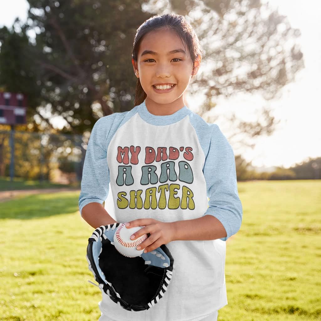 Cool Skateboarding Kids' Baseball T-Shirt - Gifts for Kids - Themed Gifts