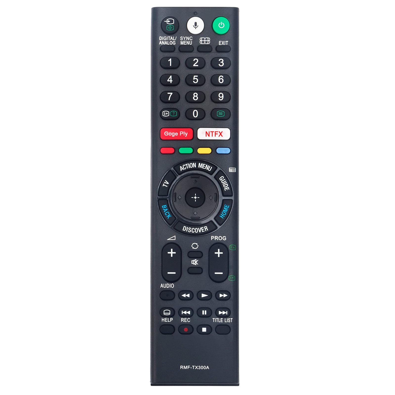 Amazon.com: RMF-TX300A Replaced Voice Remote fit for Sony TV KD