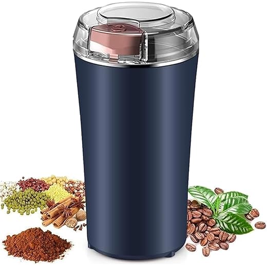 Hocimit Stainless Steel Mixer Grinder 200W Powerful Grinding