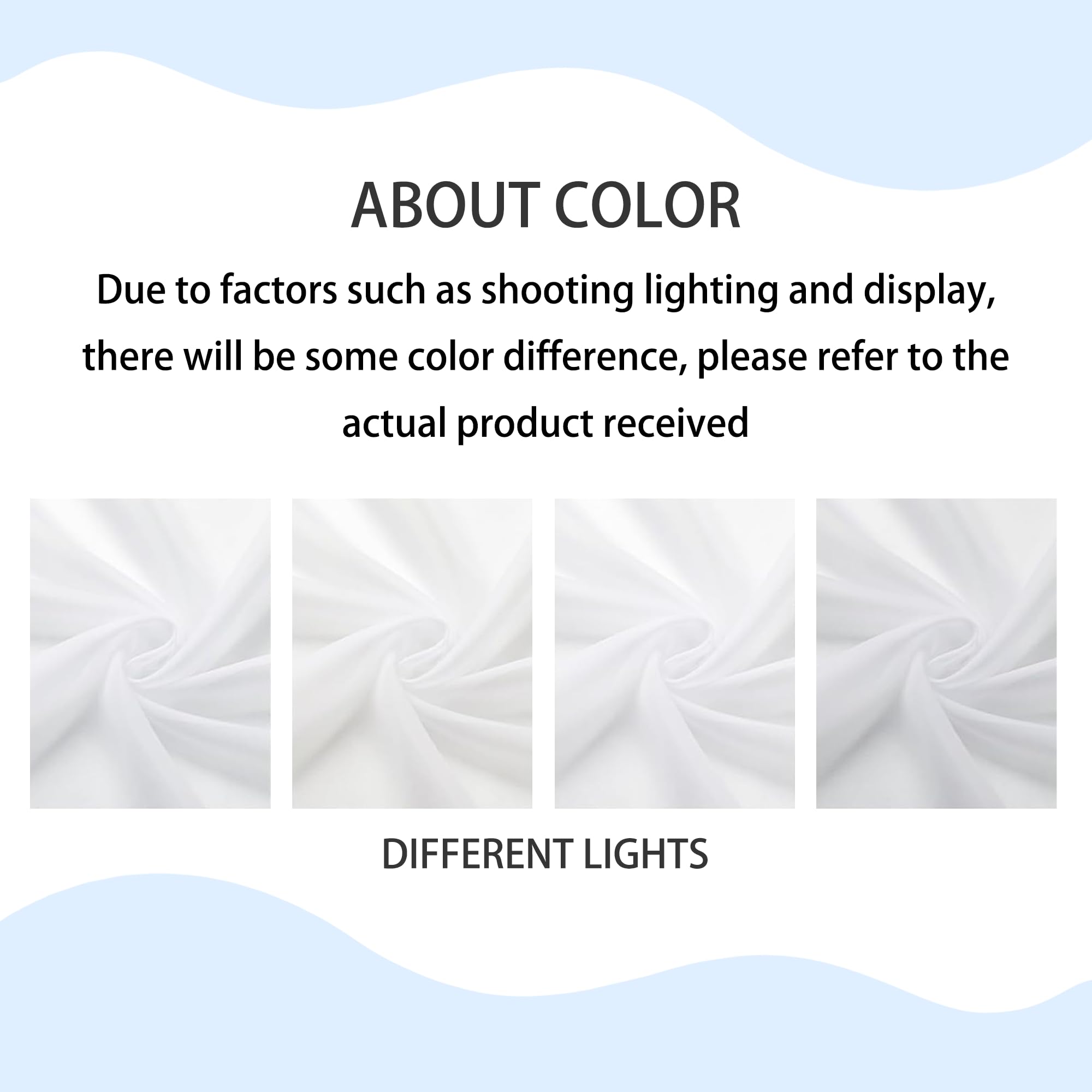 Rideaux Voilages 300 x 265 cm Effet Décor de Maison Lumière Filtrer Souple Voile Semi Transparent Intérieurs Beaux pour Chambre Salon, Blanc