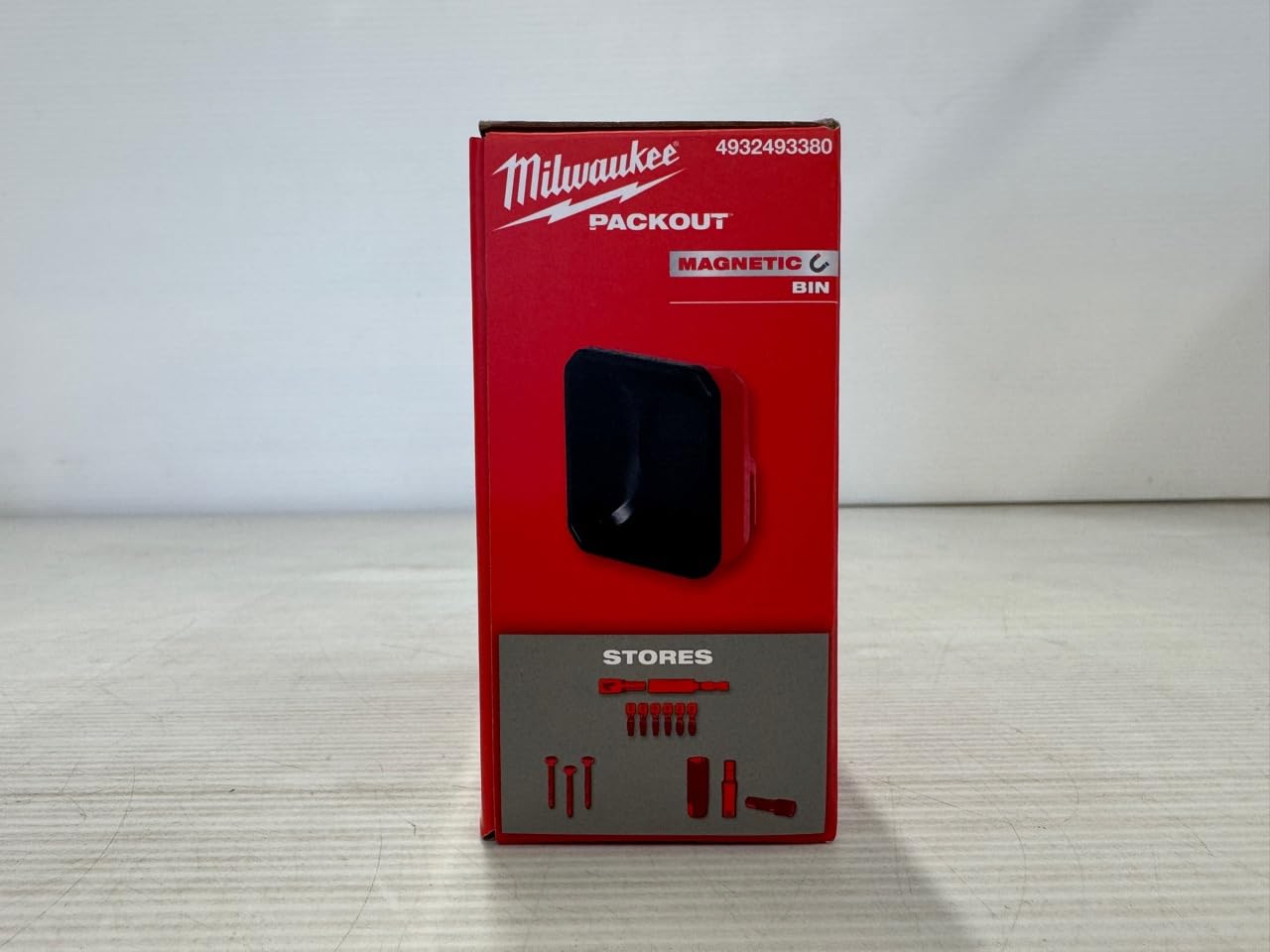 Milwaukee PACKOUT 4932493380 - Papelera magnética (10 x 10 cm)