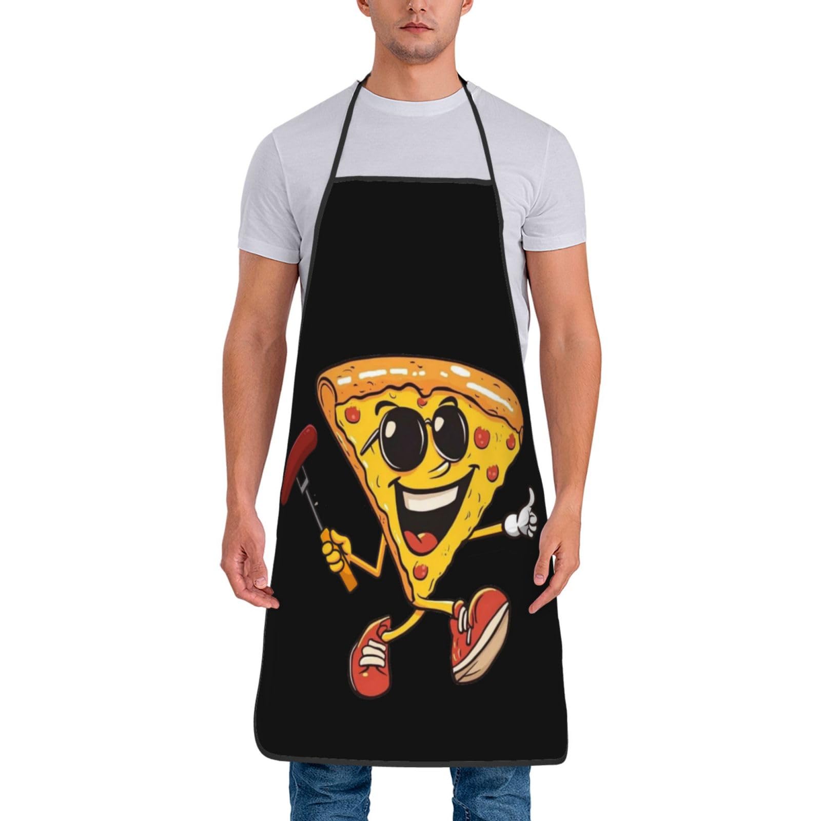 noyouynit Funny Aprons Catch Up With Je-s-u-s for Men Women Kitchen Cooking Apron BBQ Bib Fun Chef Apron