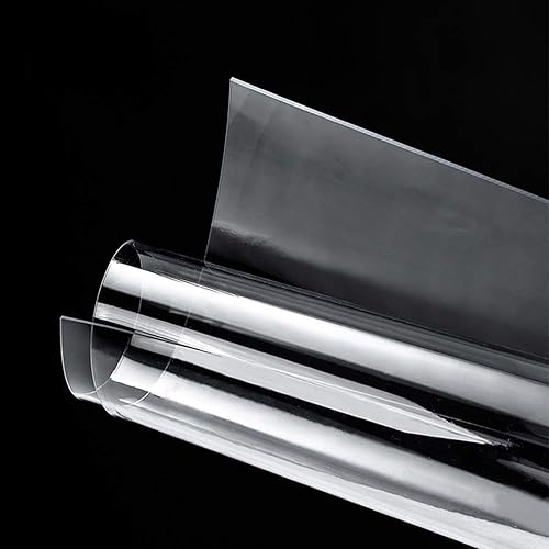 Miniatura 1 de Mantel de PVC transparente, impermeable, de vidrio suave, transparente, cubierta de mesa, lavable, a prueba de aceite, para mesa de comedor,