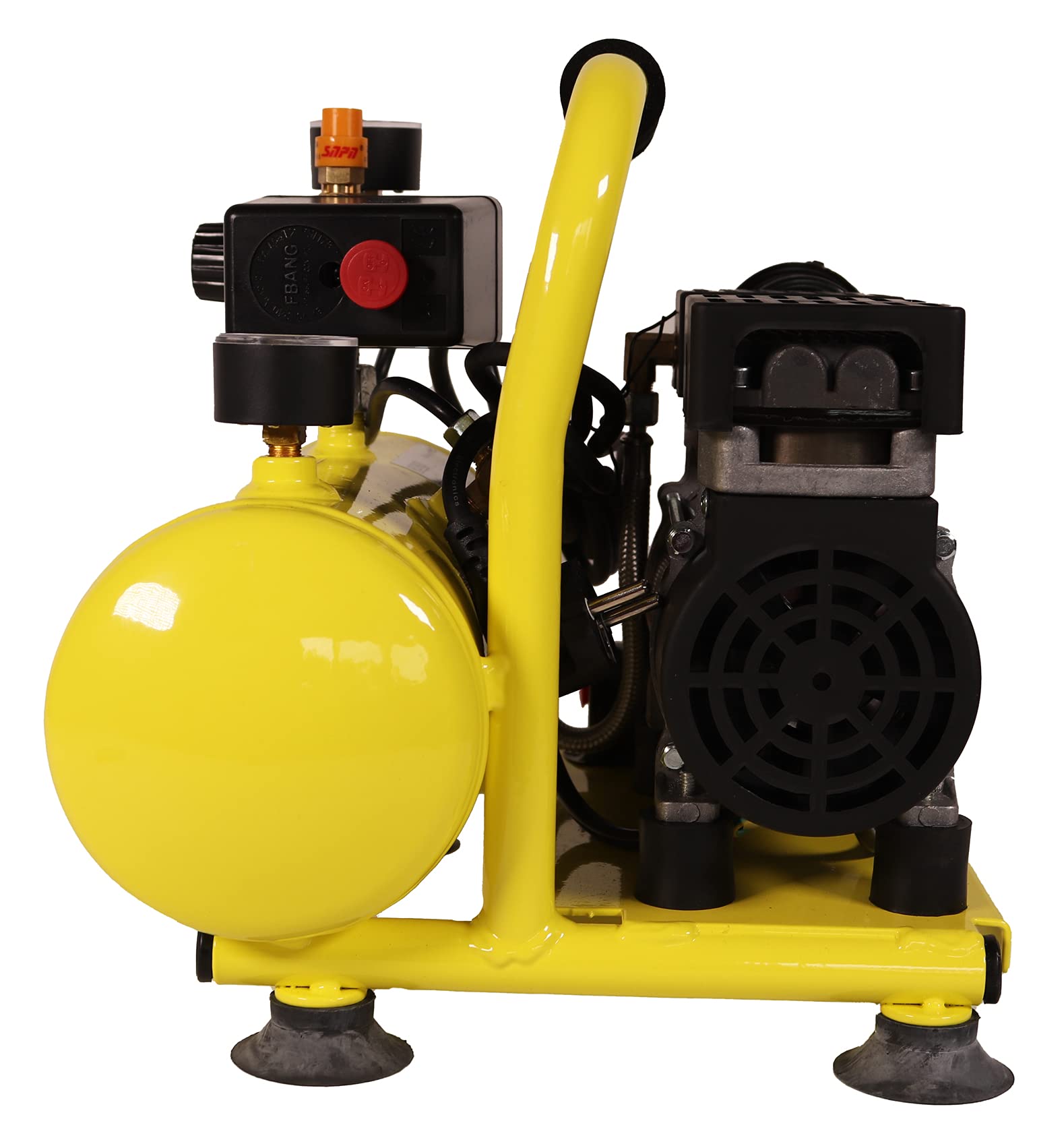 WELDINGER Flüster Kompressor FK 40 compact 275 W Luftabgabe 32 l/min Airbrush ölfrei 5 Jahre Garantie