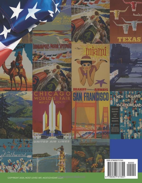 Travel Posters USA: A Book of Vintage American Ad Art image 3