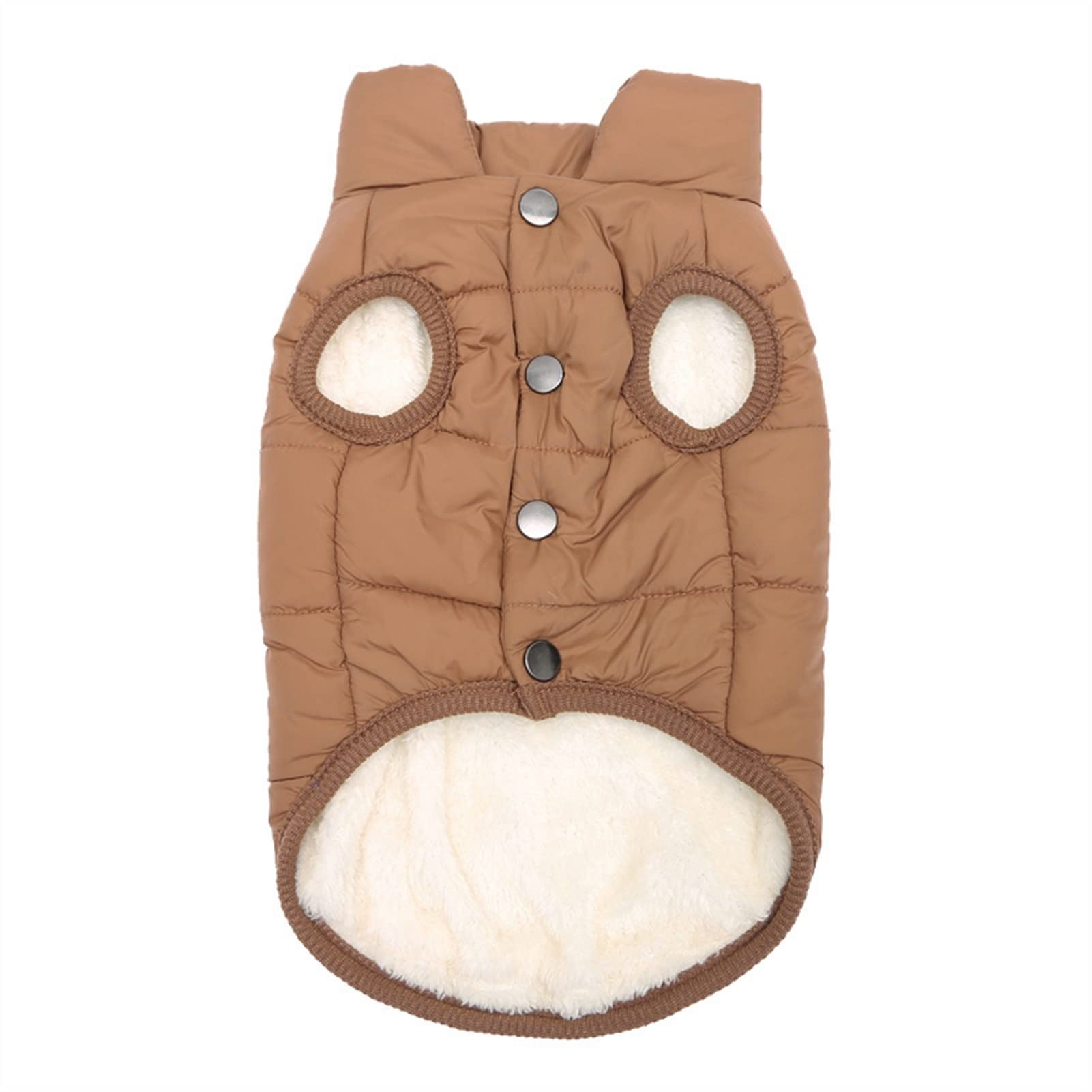 Manteau chaud en polaire pour chien carlin et chihuahua L
