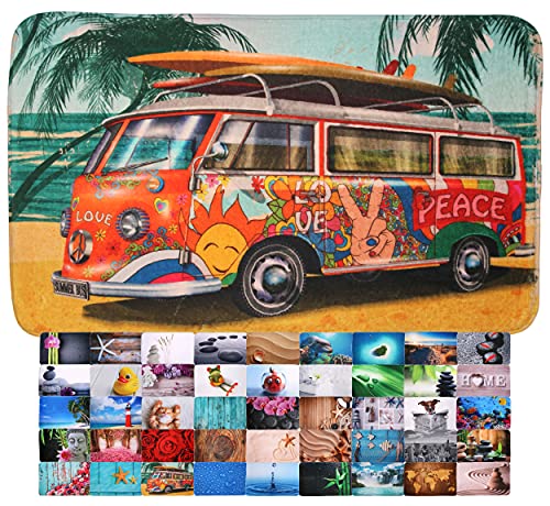 Sanilo Badteppich I viele schöne Badematten zur Auswahl I Badvorleger sehr weich und rutschfest I...