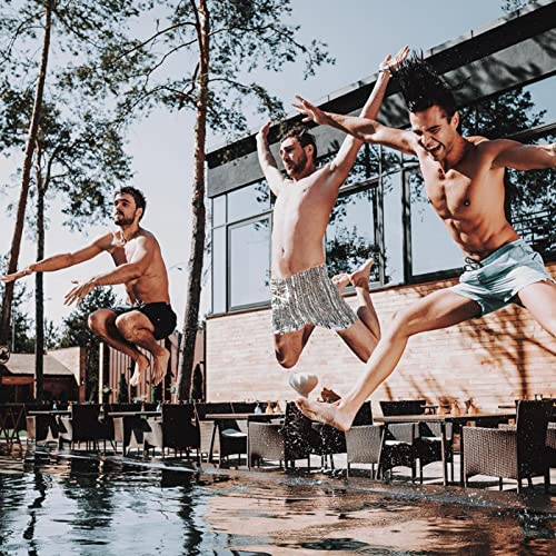 Vbfofbv Men's Swimwear, Swim Briefs For Men, Men's Jammer Swimsuit, Landscape Winter Snow Forest #TOP2