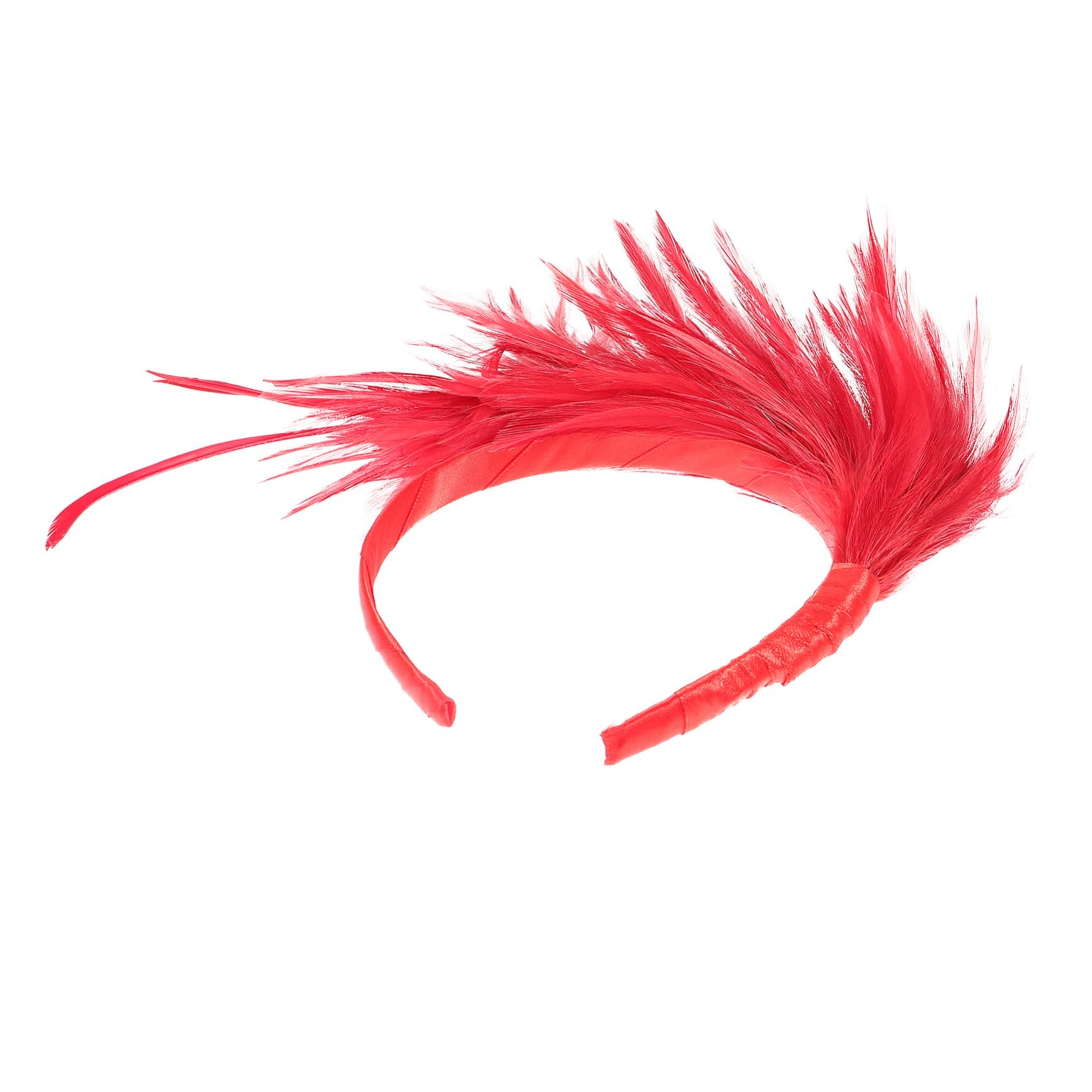 Healeved 3piezas Accesorios De Cabello Para Novia Diadema Elegante Para Fiestas Tocado Rojo Adorno Fotográfico Diseño Ligero y Atractivo