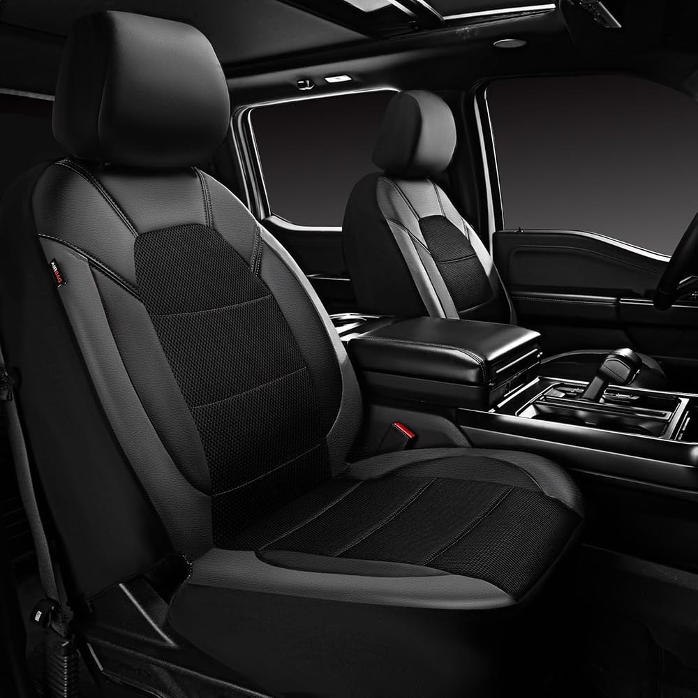 Coprisedili Auto Anteriori Per VW T5 T6 Multivan – Set 2 Pezzi, Traspiranti E Impermeabili | Protezione Da Macchie, Graffi E Usura