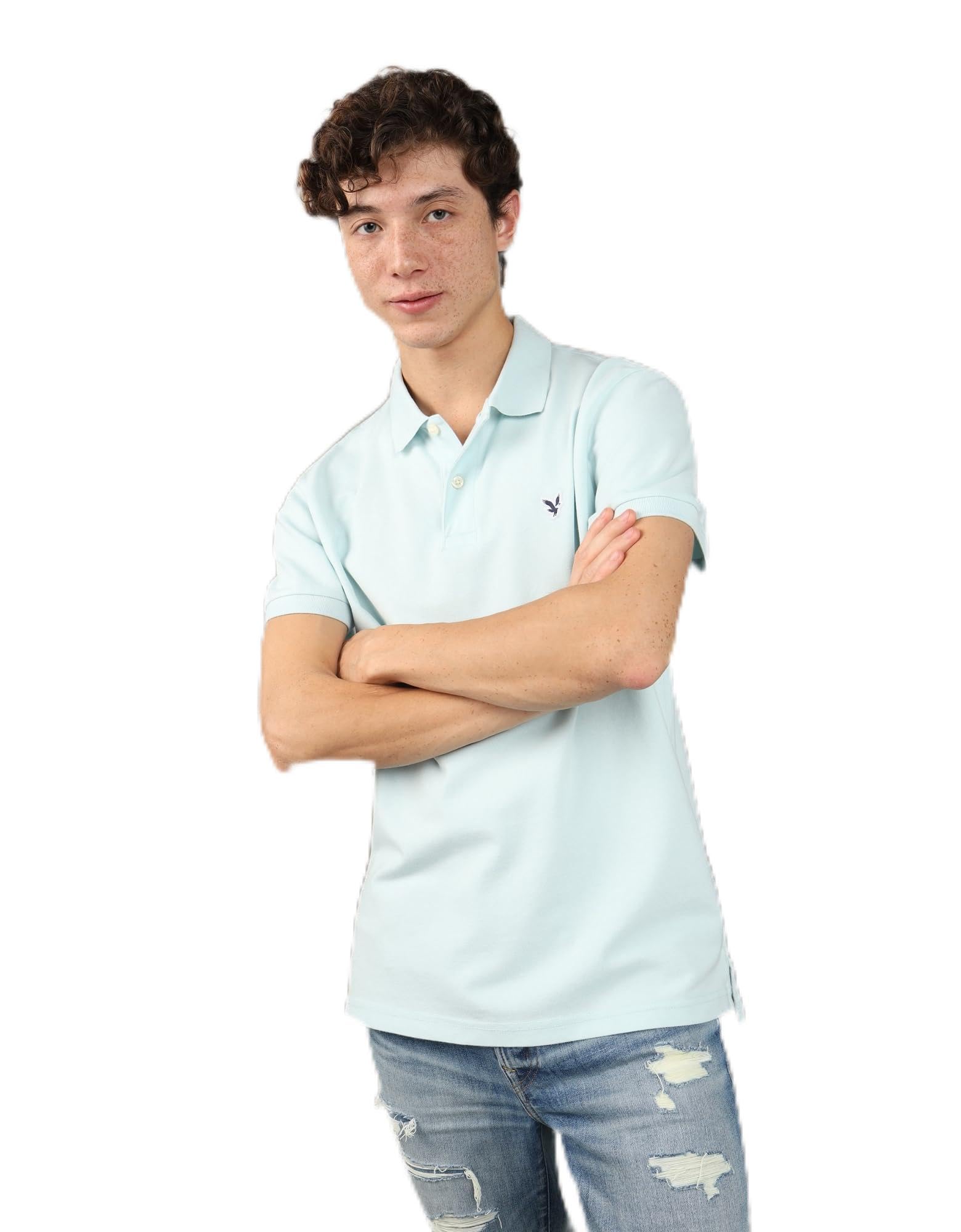 American EagleMen 128965726_AMEC398 AE Polo Shirt
