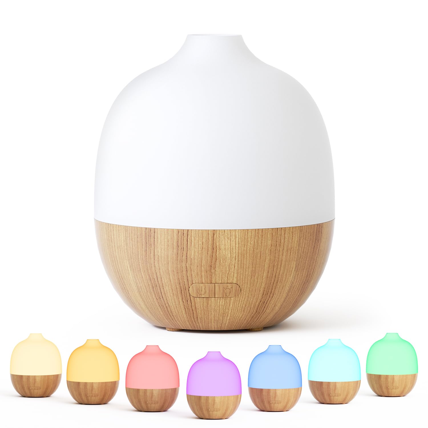 300ml Essential Oil Diffuser, ARVIDSSON Ultrasonic Cool Mist Diffusers for Essential Oils, Aromatherapy Diffuser with Color Changing Mood Lights, Auto Shut-Off, Scented Diffuser for Home