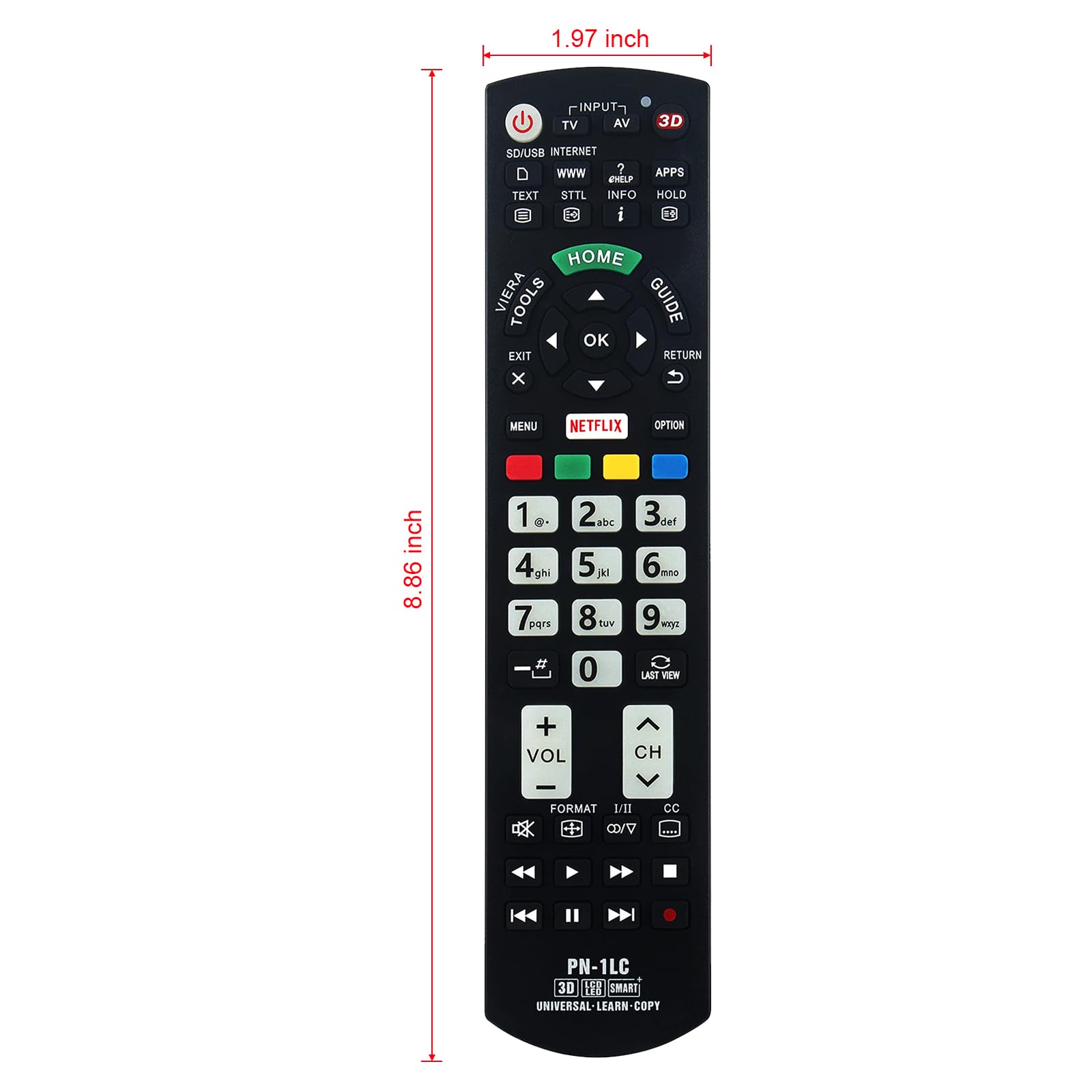 Télécommande De Remplacement Neuve Pour Modèles N2QAYB000572 Et N2QAYB000487 - Sans Marque, Livrée D'Europe